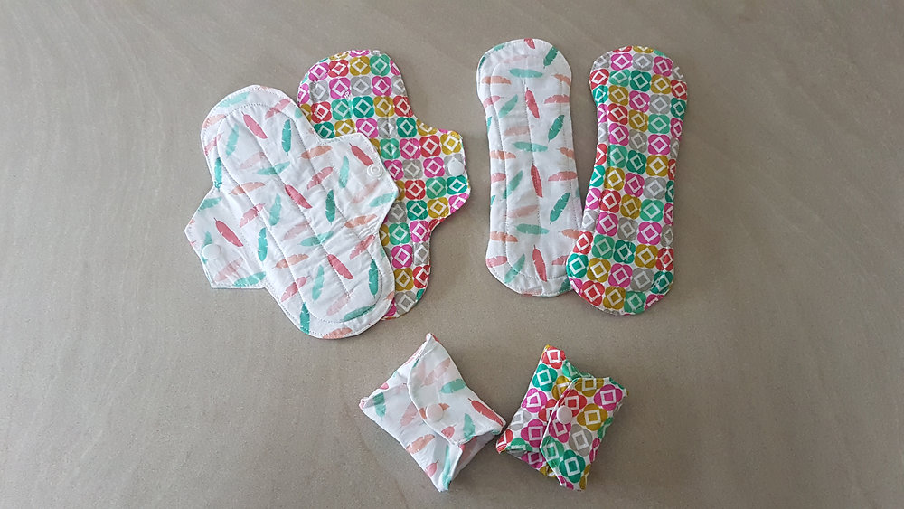 Serviettes hygiéniques lavables