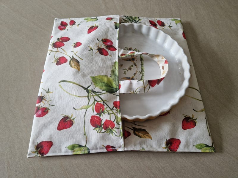 Sac à tarte motif fraises — image 2