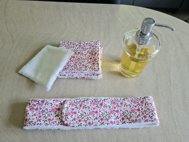 Ensemble bandeau et lingettes de soin — image 2