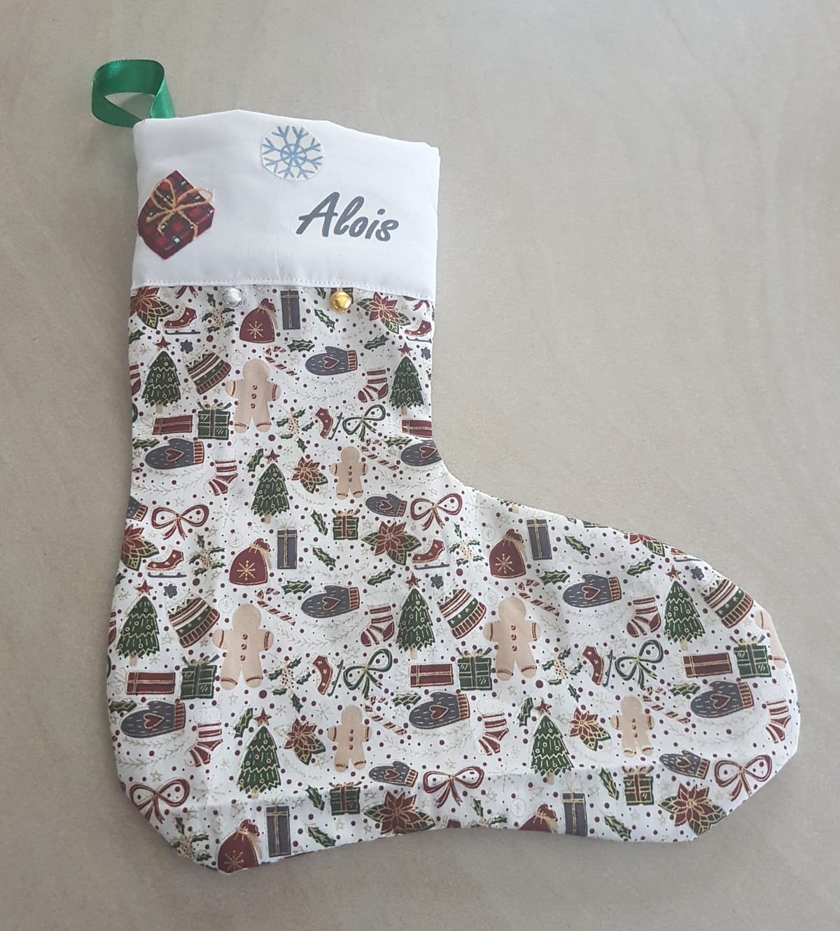 Botte de Noël personnalisée